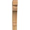 Ekena Millwork Merced Block Rough Sawn Bracket, Western Red Cedar, 6"W x 26"D x 38"H BKT06X26X38MRC05RWR - alternate 2